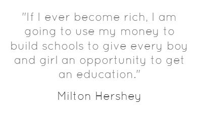 Quotes About Milton Hershey. QuotesGram