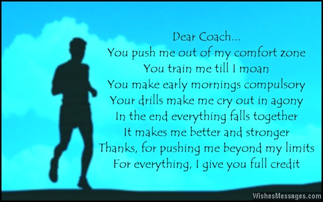 Coach Thank You Card Quotes. QuotesGram
