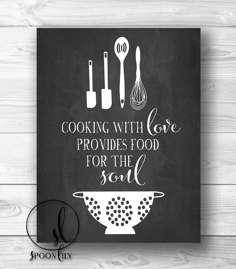 Kitchen Printable Quotes QuotesGram