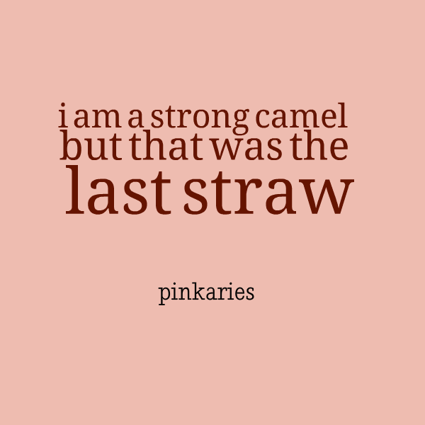 Quotes About Straws Quotesgram