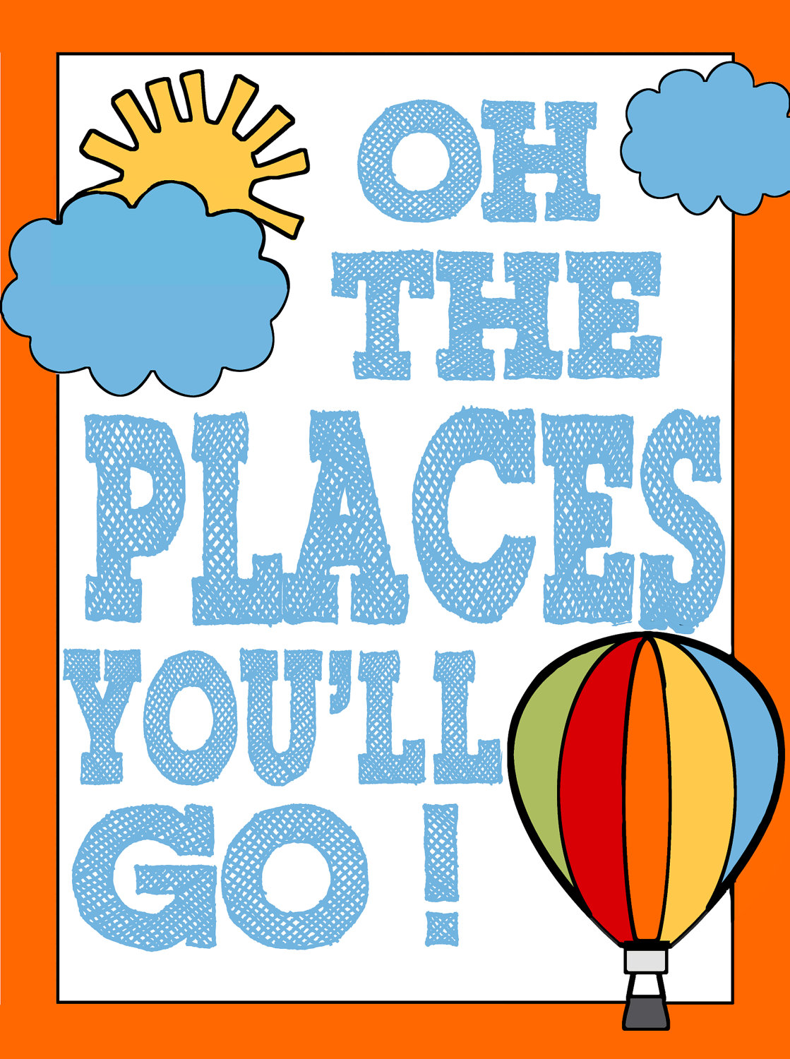 Doctor Seuss Oh The Places Youll Go Quotes QuotesGram