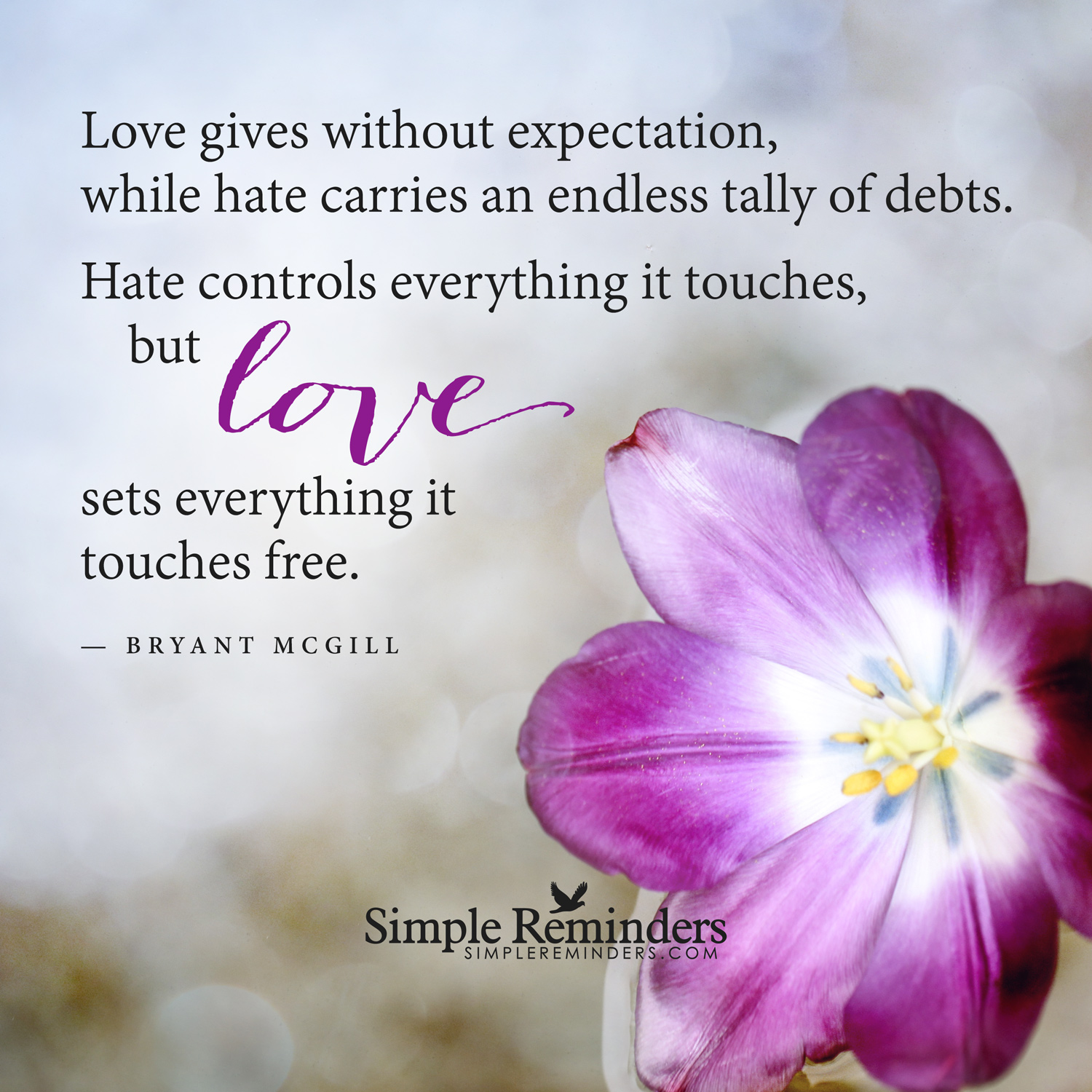 Expected love