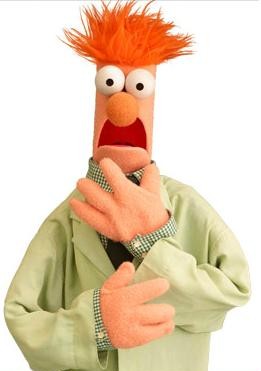 beaker from the muppets