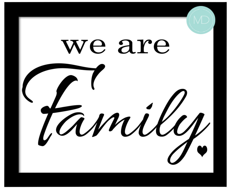 printable about family wall quotes quotesgram