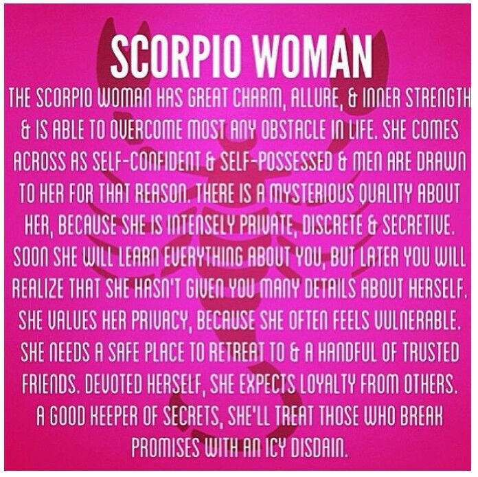 I Am A Scorpio Woman Quotes.