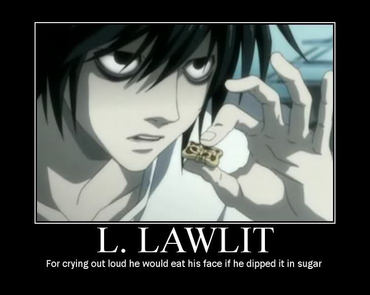 Featured image of post L Lawliet Funny Pictures This group is mainly for l lawliet lovers but its also for the wammy bros l bb mello matt near and light yagami kira