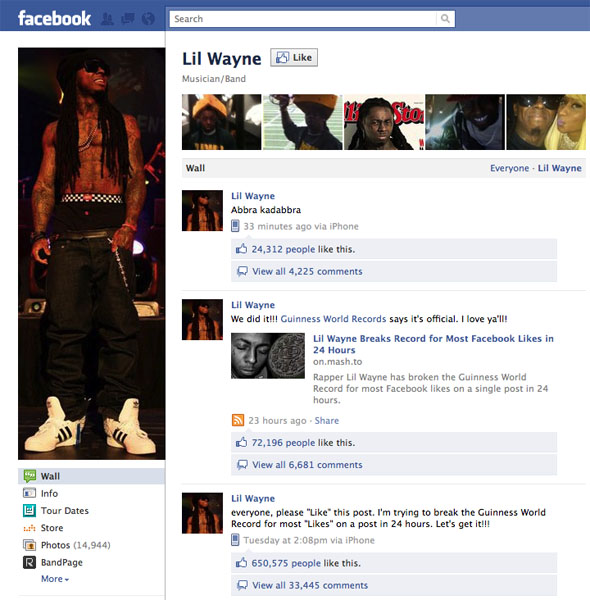 Lil Wayne Quotes For Facebook Quotesgram