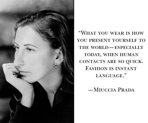 Miuccia Prada Quotes. QuotesGram
