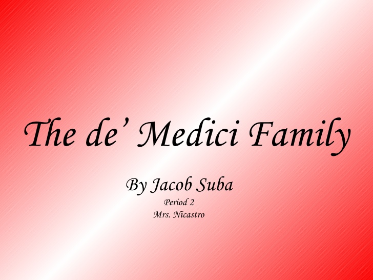 medici family tree tv show