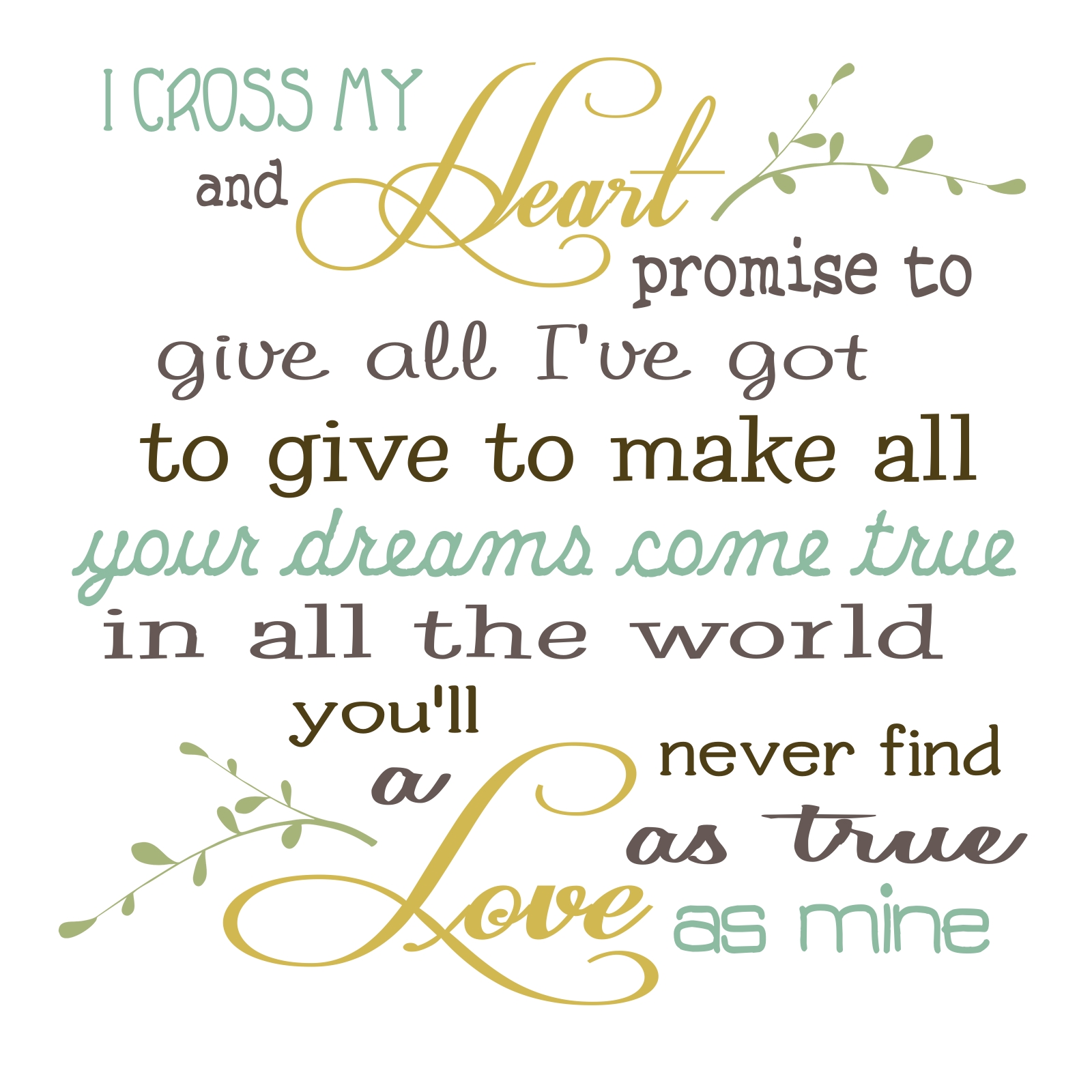 Print Cross Quotes