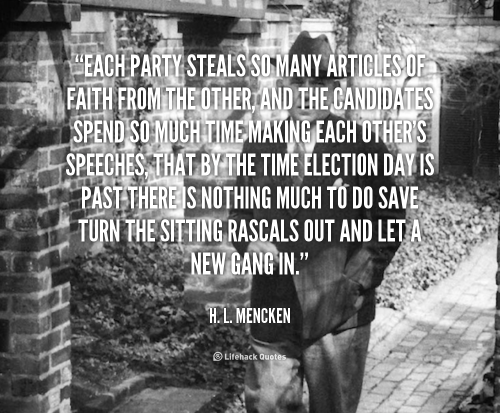 Hl Mencken Short Story - Pax on both houses: "On Being An ...