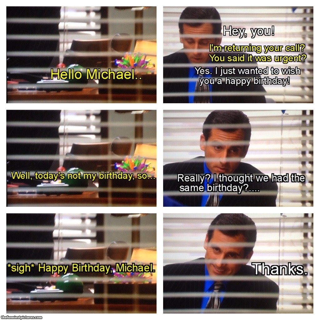 Birthday Michael Scott Quotes Quotesgram