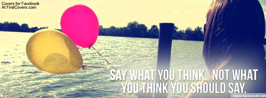 Say me what you see. Say what you think.