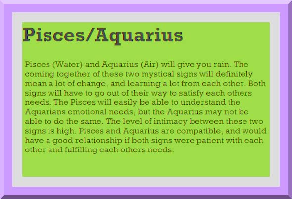 What Is The Best Match For A Pisces