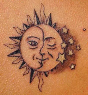 My Sun and Stars Moon of My Life Quotes Tattoo Temporary Body Tattoo   Temporarytattoowala