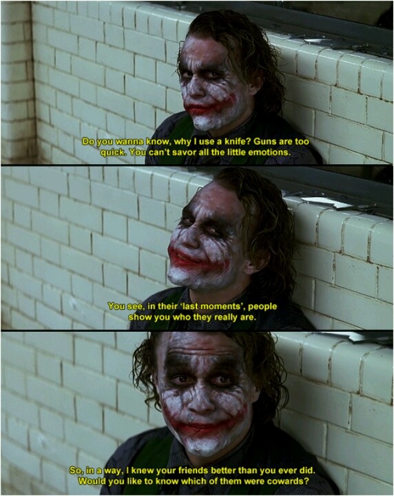 Heath Ledger Dark Knight Quotes. QuotesGram