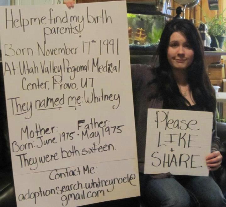 Whitney Birth Parents