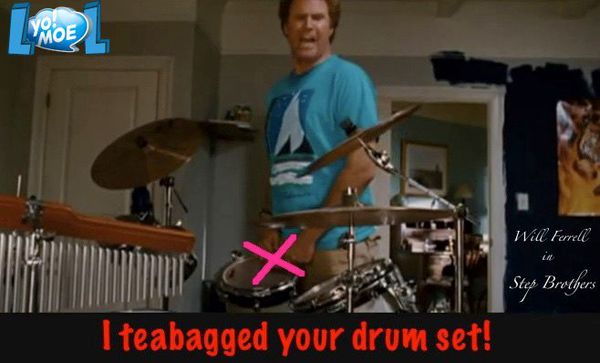 did you touch my drumset