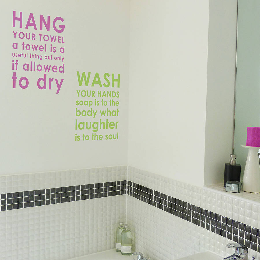 Bathroom Wall Quotes. QuotesGram