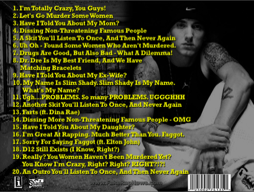 eminem recovery album track list eminem recovery album track list