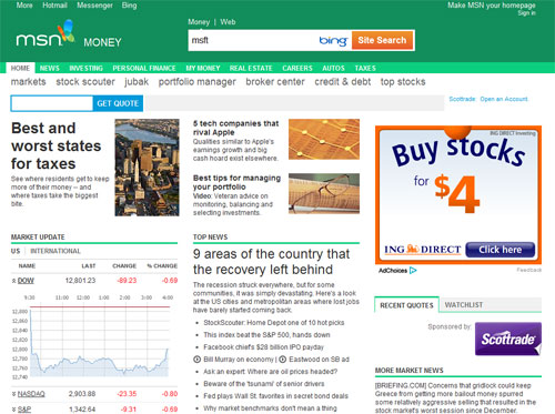 download MSN Money- Stock Quo download MSN Money- Stock Quo