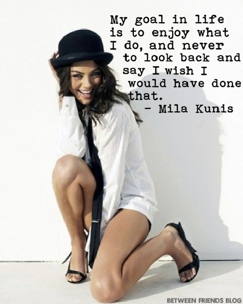 481px x 601px - Quotes About Mila Kunis. QuotesGram