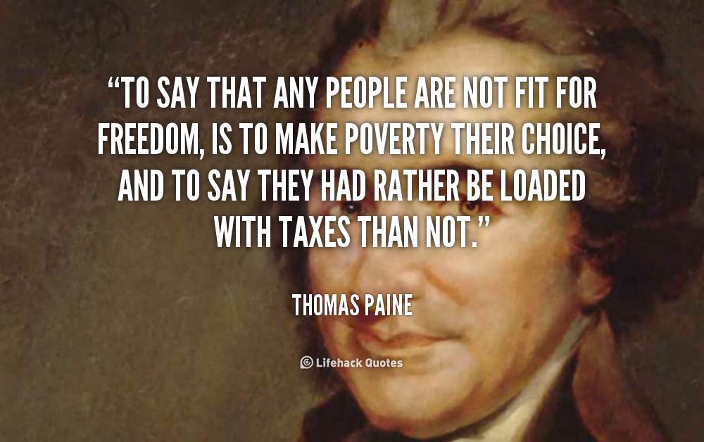 Thomas Paine Quote