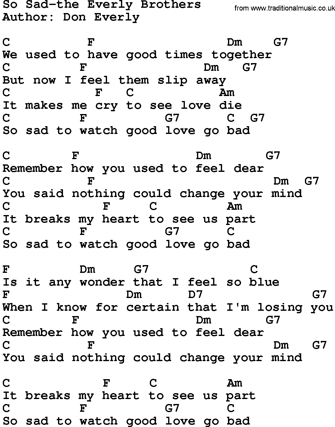 Quotes song sad love Sad Song