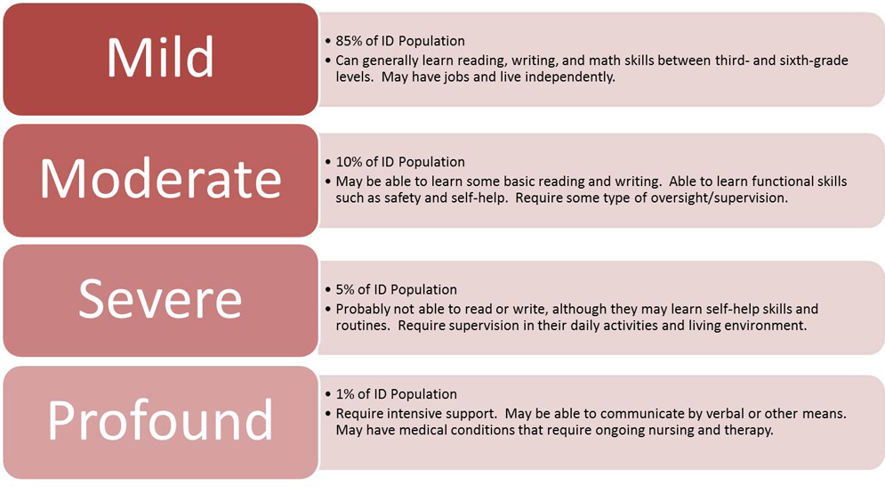 Learning Disability Levels