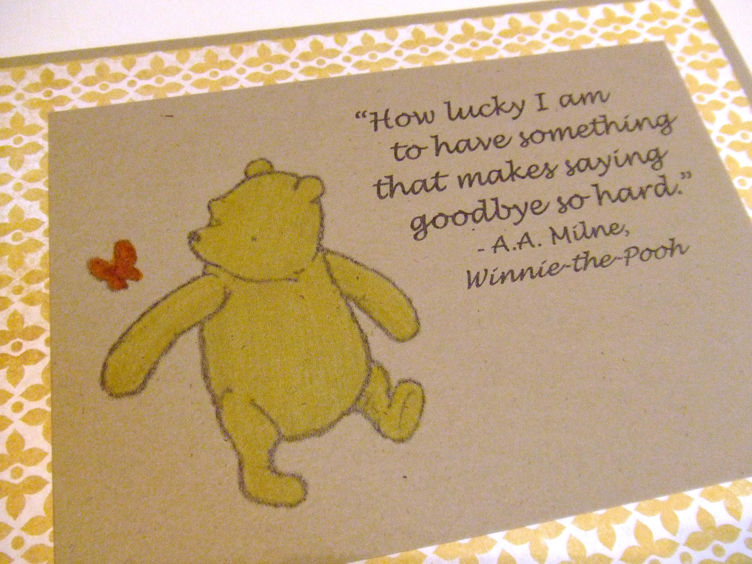Positive Farewell Quotes Winnie The Pooh. QuotesGram