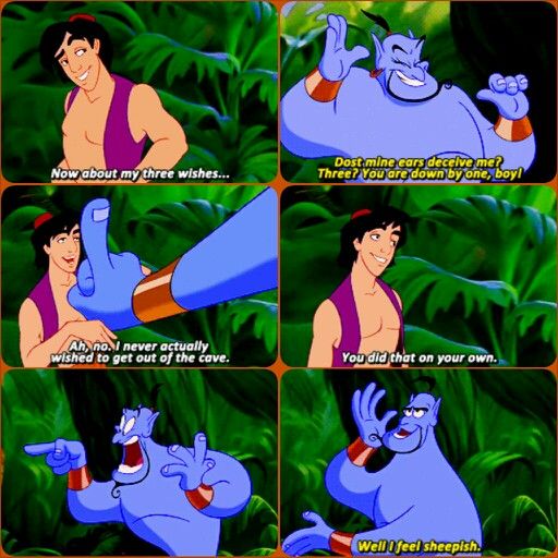 Genie From Aladdin Quotes.
