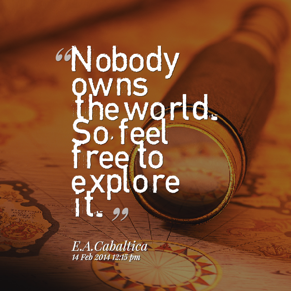 Famous Quotes About Exploration. QuotesGram