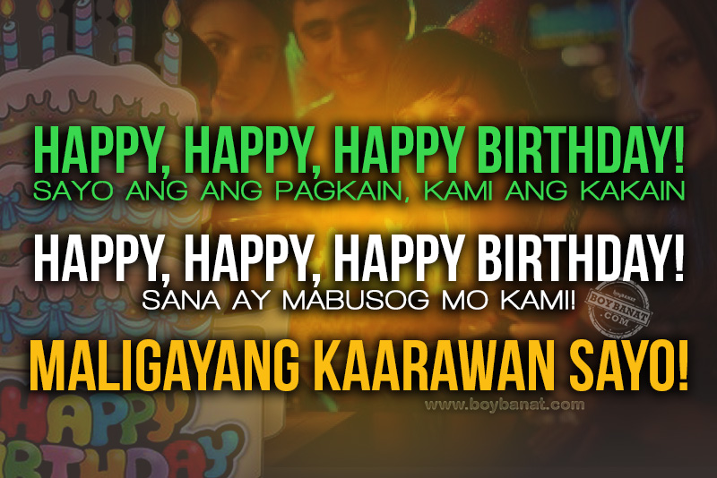 Filipino Birthday Quotes. QuotesGram