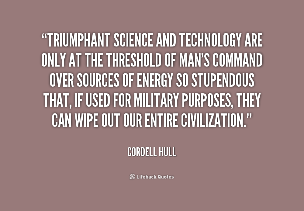 Quotes About Science And Technology. QuotesGram