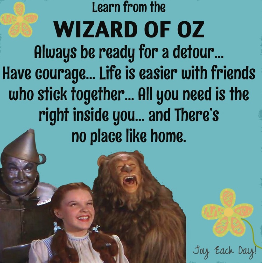 Wizard Of Oz Quotes Life Lessons. QuotesGram