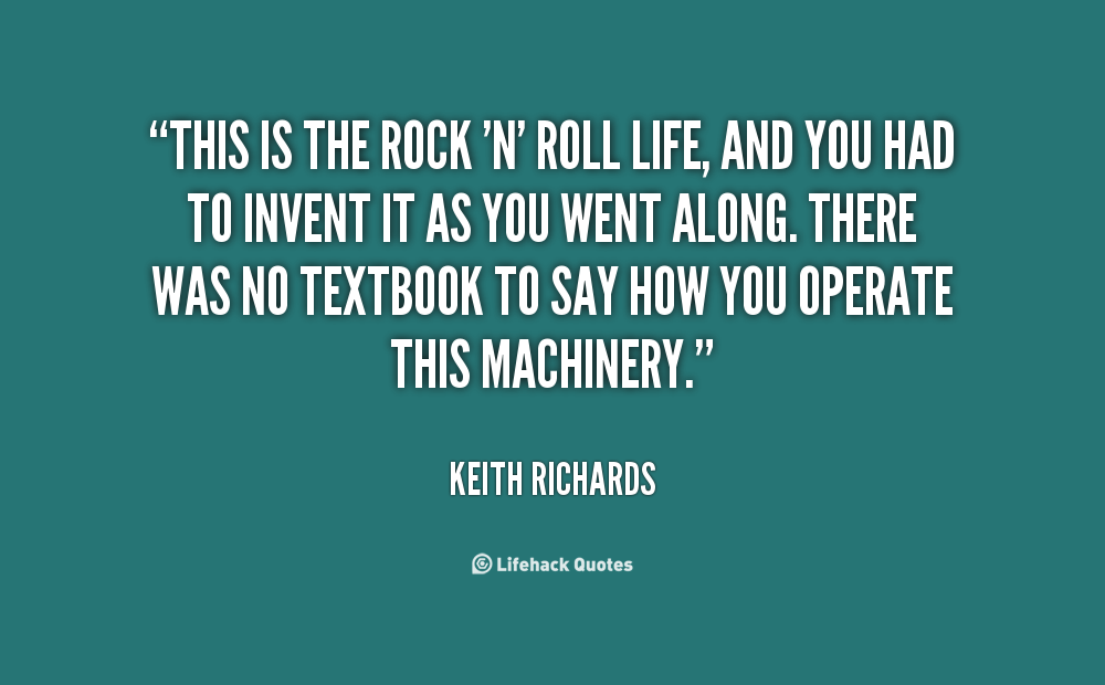 Rock Quotes On Life. QuotesGram
