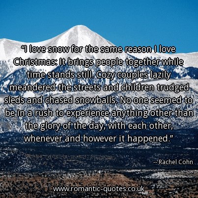 Love Snow Quotes. QuotesGram