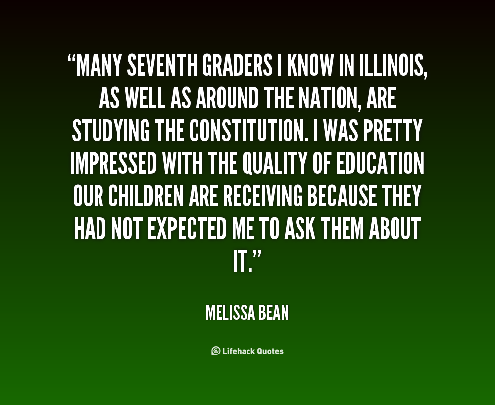 Quotes About 7th Grade. QuotesGram