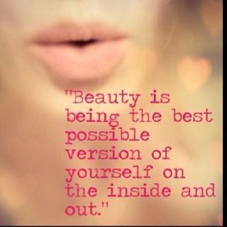 Inspirational Quotes About Self Beauty. QuotesGram