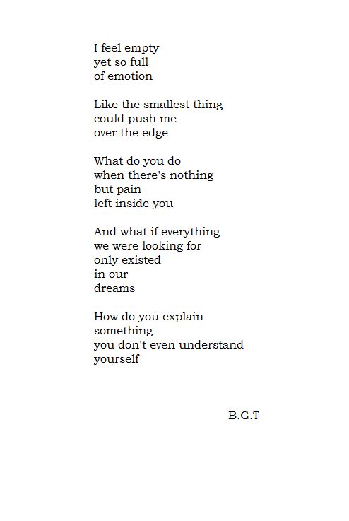 Quotes About Feeling Empty I Feel Empty Quotes. Quotesgram