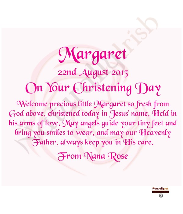 Baptism Quotes For Girls Quotesgram