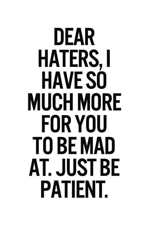 short quotes about haters