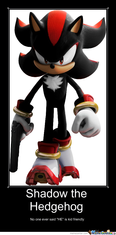 Shadow The Hedgehog Funny Quotes. QuotesGram