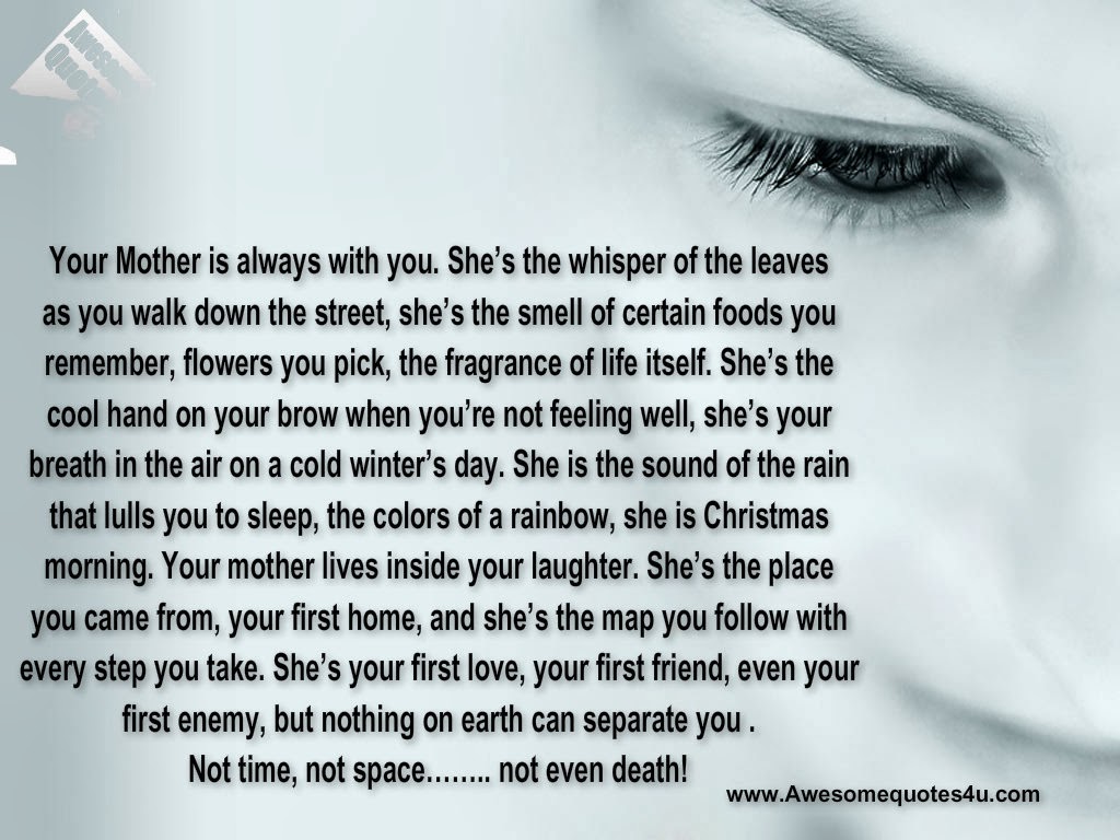 Remembering A Mothers Death Quotes. QuotesGram