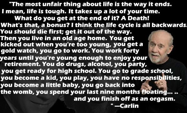 George Carlin Quotes And Jokes. QuotesGram