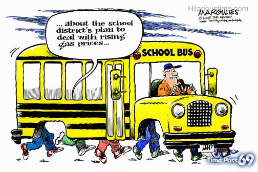 Cartoon School Bus Funny Quotes Quotesgram