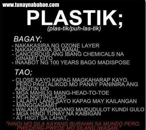 Plastic Na Kaibigan Quotes Tagalog. QuotesGram