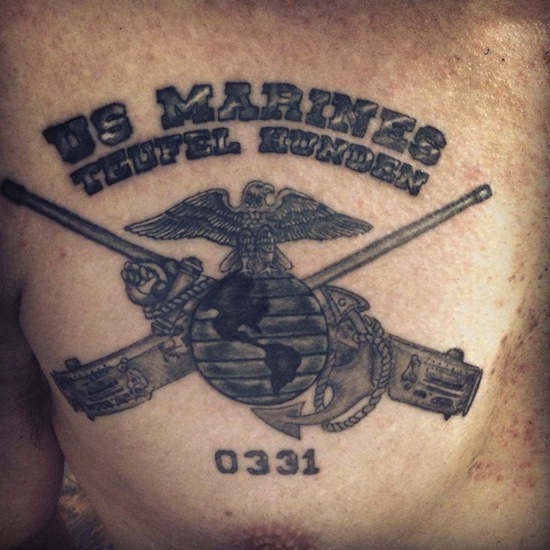 115 Marine Tattoos Tattoos To Show Your Love For The Forces  Wild Tattoo  Art
