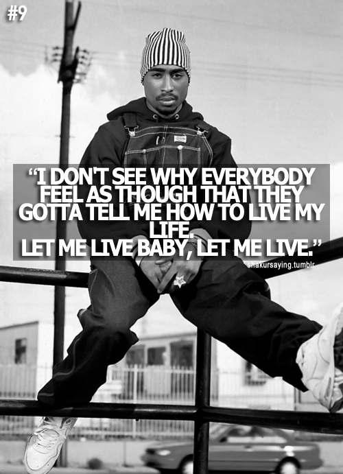 2pac quotes about thug life