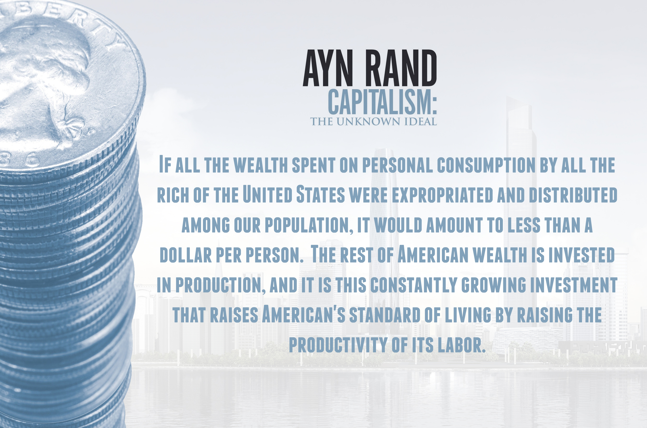ayn rand Throughout this site you'll find a wealth of material about ayn rand's philosophy and its application in everyday life there's a lot to discover. ayn rand Throughout this site you'll find a wealth of material about ayn rand's philosophy and its application in everyday life there's a lot to discover.